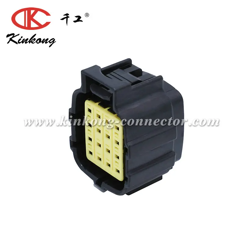 Kinkong 16 Pin Hembra Conector Impermeable Conector Auto Tyco/amp ...