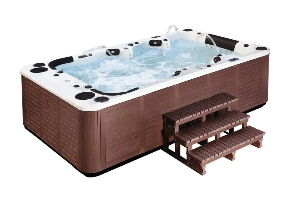 Sunrans Luxury Balboa Outdoor Whirlpool Massage Large Swim Spa Hot Tub View 12 Person Hot Tubs