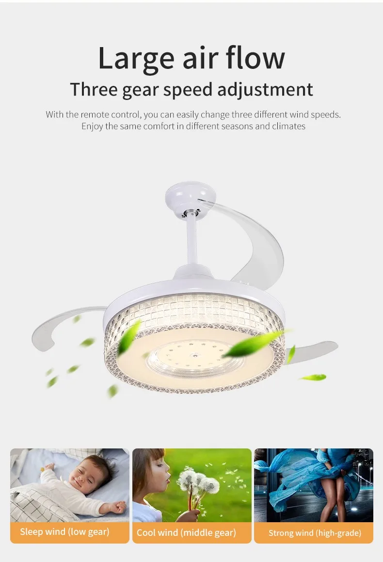 Ceiling Fan, LED, 220, 147 - detail 6