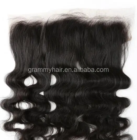 

Best selling 13X6''transparent lace frontal braziian virgin human hair frontal