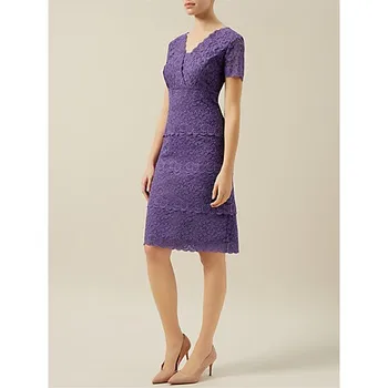 lavender work dress