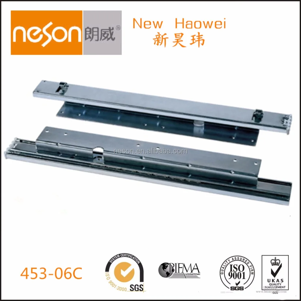 Diy Materials New Ball Bearing Soft Close H35mm Drawer Runners