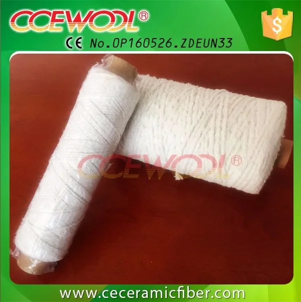 
thermal insulation refractory Ceramic Fiber Yarn from zibo 