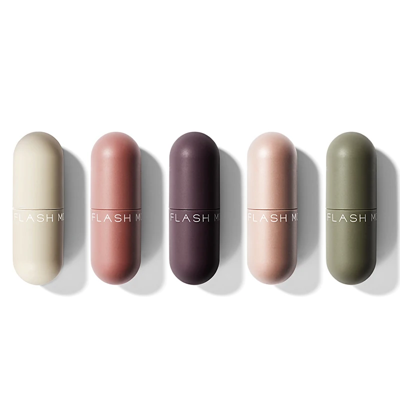 FlashMoment 5 Colors Cute Mini Matte Lipstick Long Lasting Set Lipstick for Lips Stick Waterproof Mate Tint Lip Kit lipgloss