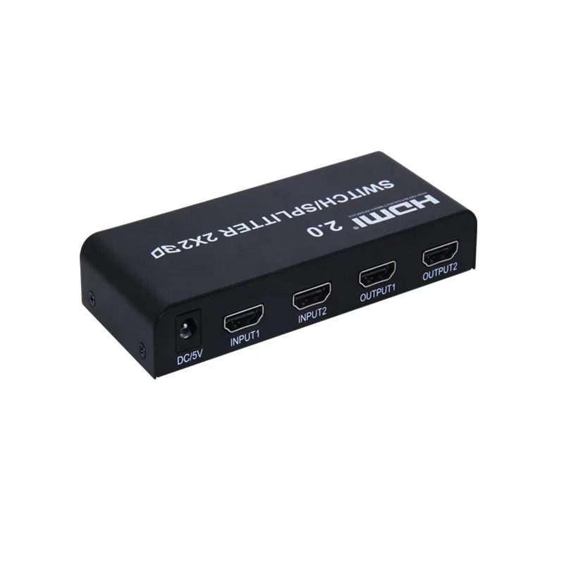 

2x2 HDMI 2.0 Switcher/Splitter Support 4kx2k@60