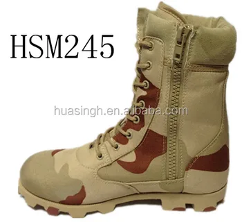 botas de lona tipo militar