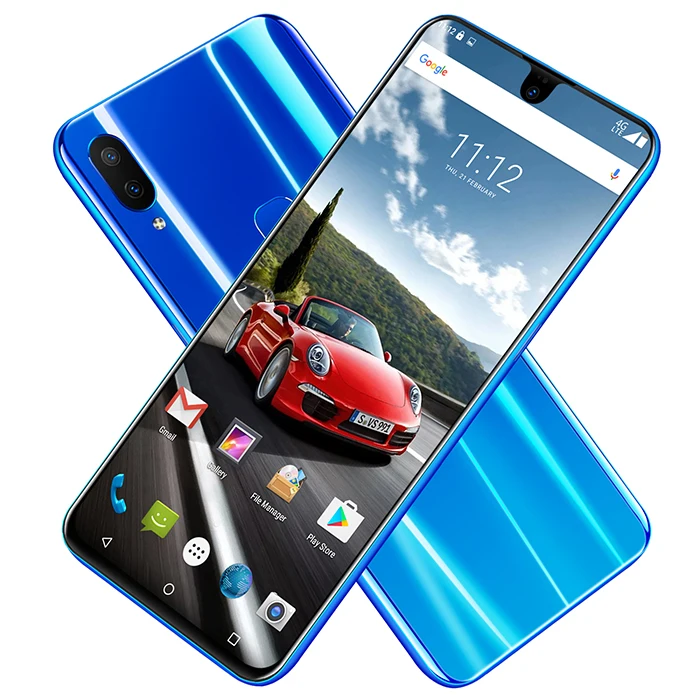 

Best price 6.3-inch 2+ 32G Large Screen Face Recognition Smart Mobile Phone, Black;red;blue