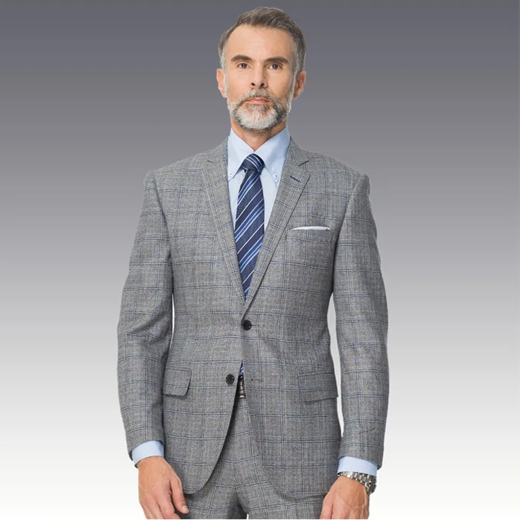 

Super 110s 100% wool fabric coat pant design blazers for men wedding suits pictures, Light grey