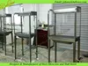 Stainless steel with glass display counter fixture for Ring metal store