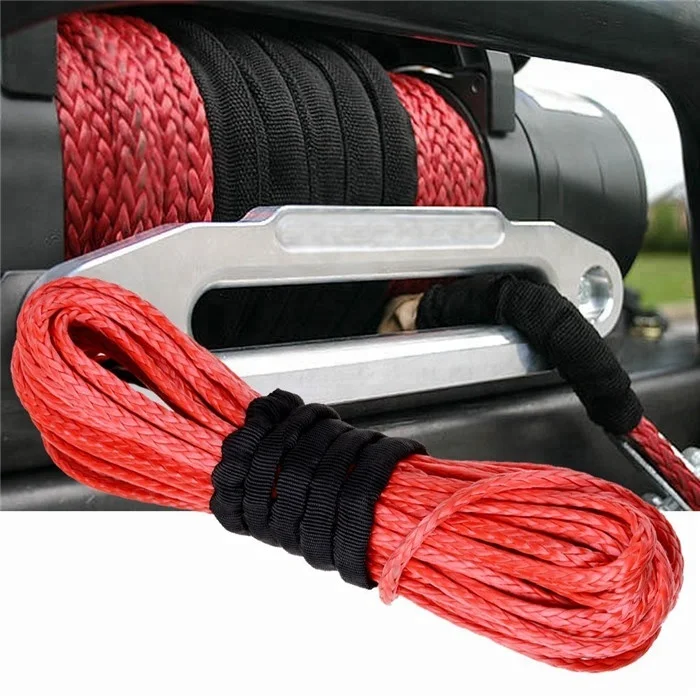High quality customized package and size UHMWPE braided rope tow rope lifting rope for winch or sailing, etc