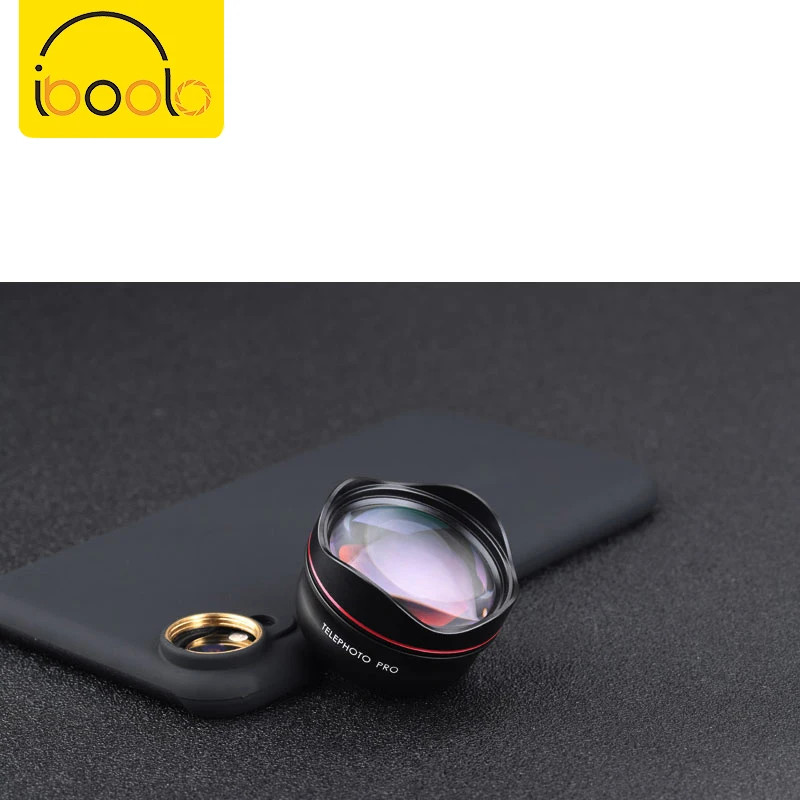 

IBOOLO Universal smartphone lens 60MM PRO distortion free Tele Portrait zoom lens, Gold black