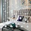 New design decorative clear crystal beaded string curtain for window curtain