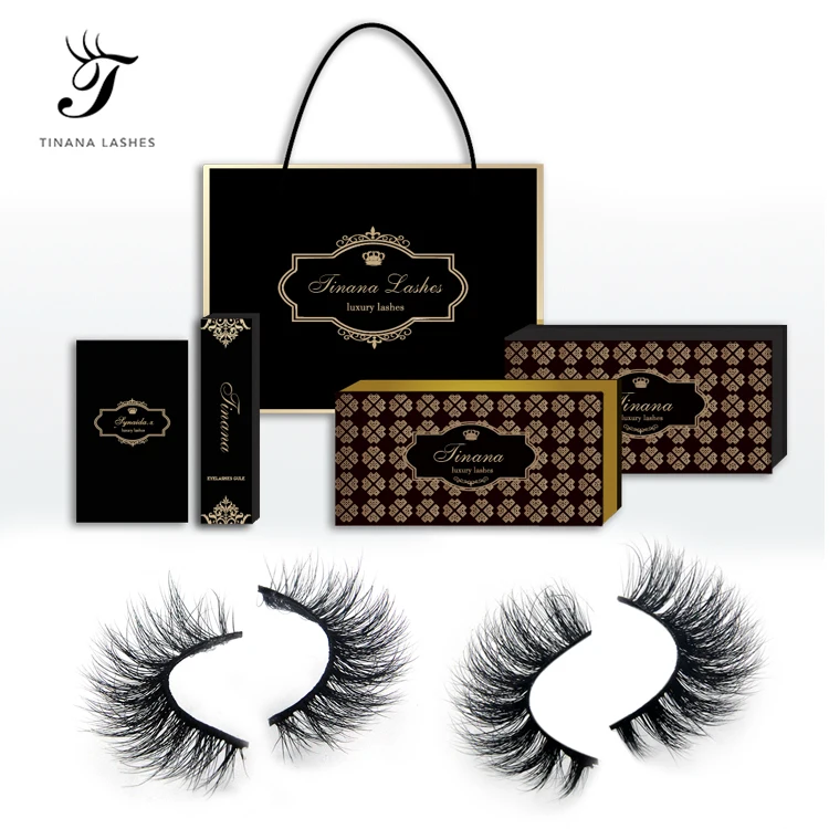 

lashes3d wholesale vendor custom luxurious eyelash packaging box, Natural black