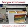High quality custom print photos on canvas online service