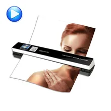 portable scanner TSN480 automatic feeding HD1200 High speed A4 file certificate scanning Mobile phone connection send 8G TF card