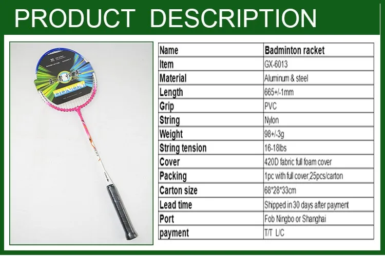 badminton racket brands