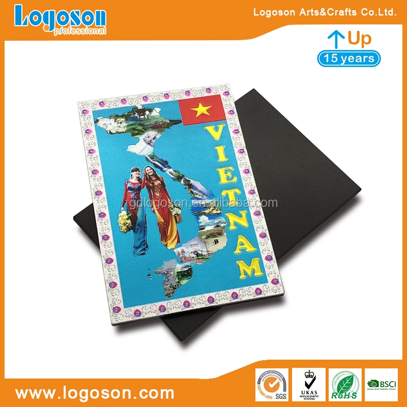 Vietnam Souvenirs Fridge Banknotes Foil Paper Vietnam Souvenir