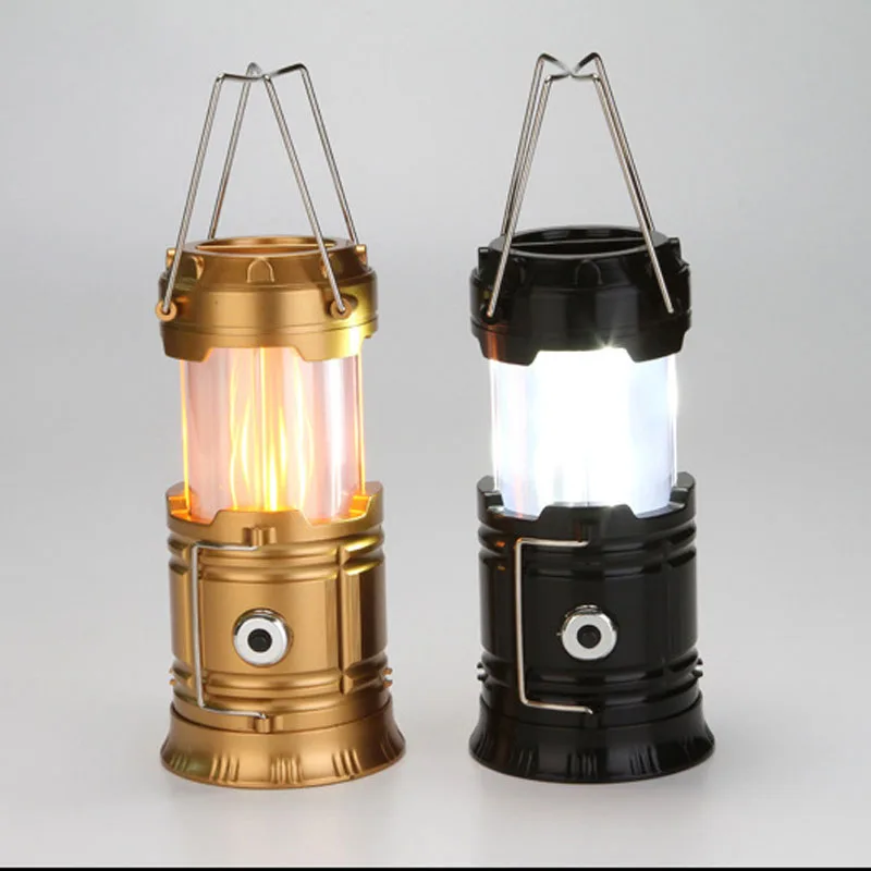 

Free shipping 2 Modes LED Flame White Portable Lanterns Lamp Flash Light Hand Hang Torch Waterproof Outdoor Tent Camp Fishing Hi