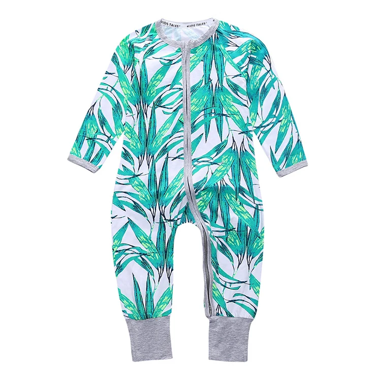 

Wholesale cotton baby knitted girl clothes romper suit with zip, As picture