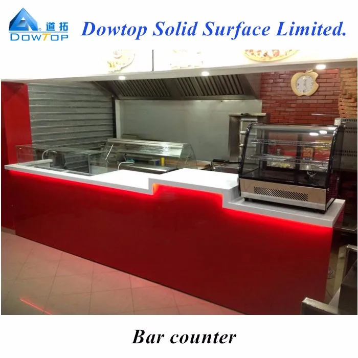High Quality Luxury Small Home Bar Counter With Backwall Modern