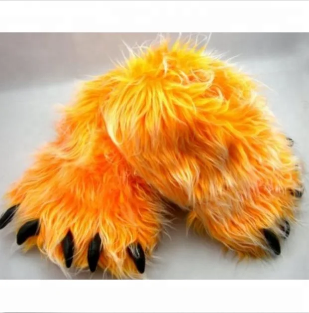 Monster Long Hair Orange Big Foot Bear 