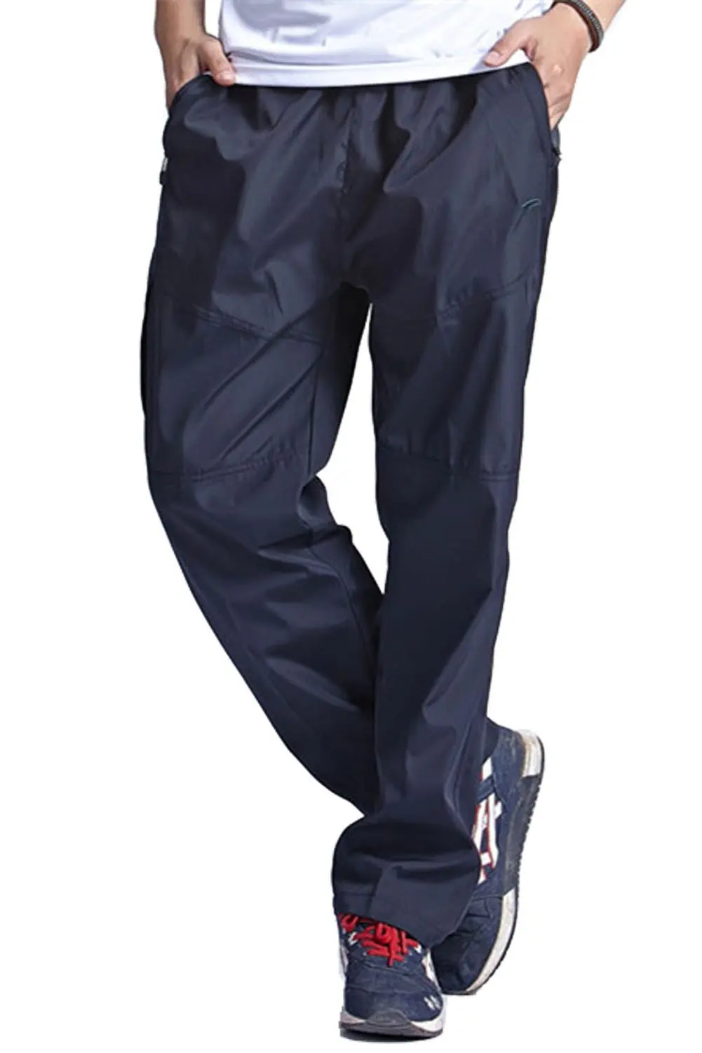 mens lined jogging pants