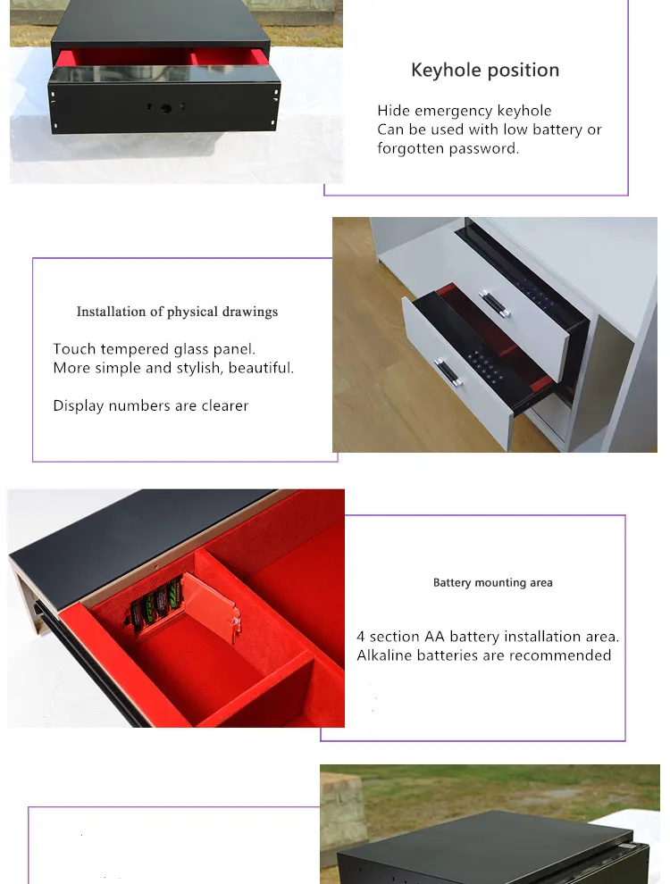 Custom Home Luxury Drawer Safe Hides Storage Of Jewelry Safe Safe Buy