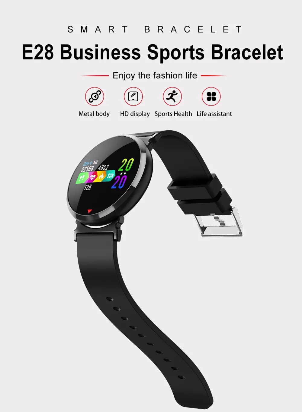 e28 smart bracelet