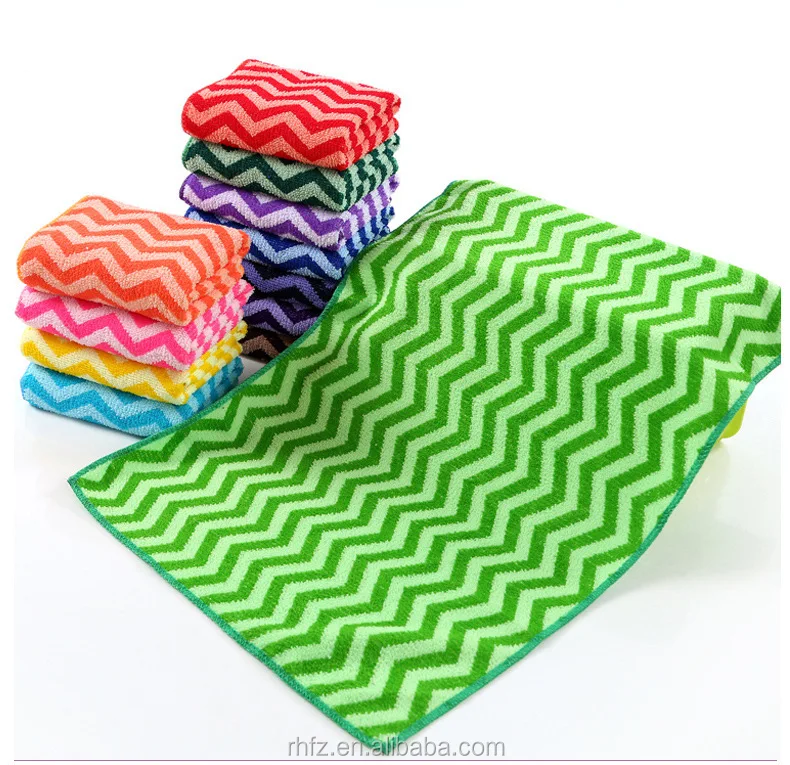80 Polyester 20 Polyamide Microfiber Towel Cleaning Microfiber Towel