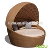 Audu 1 PC With Cover Rattan Adult Round Bed
