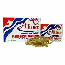 Alliance Rubber : Rubber Bands, Size 32, 1 lb., 3" x 1/8", Advantage -:- Sold as 2 Packs of - 1 - / - Total of 2 Each