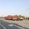 ORIEMAC qy50b truck crane SANY STC1600 160 ton mobile crane