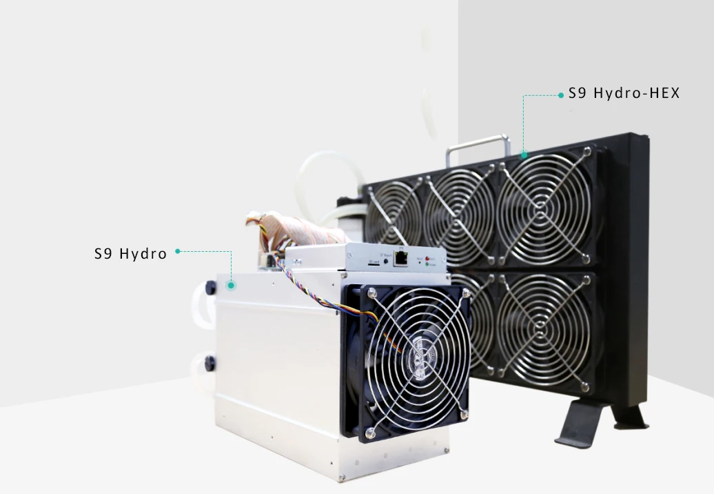 Water Cooling Miner S9 Bitcoin Miner S9 18t Blockchain Miners Antminer