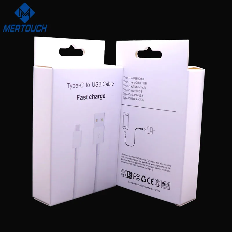 

High Quality 2.1A White TPE Fast Charging USB Cable, For Samsung S8 S9 S10 Plus Lite Type C cable