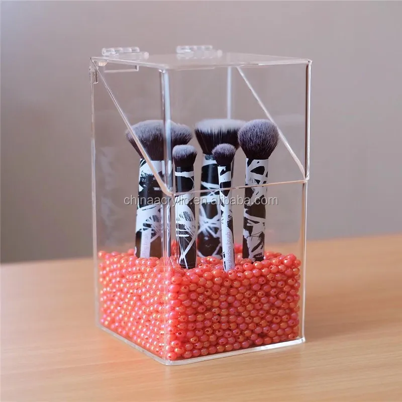 Acrylic Eyeliner Lip Liner Holder Organizer, Makeup Brush Holder