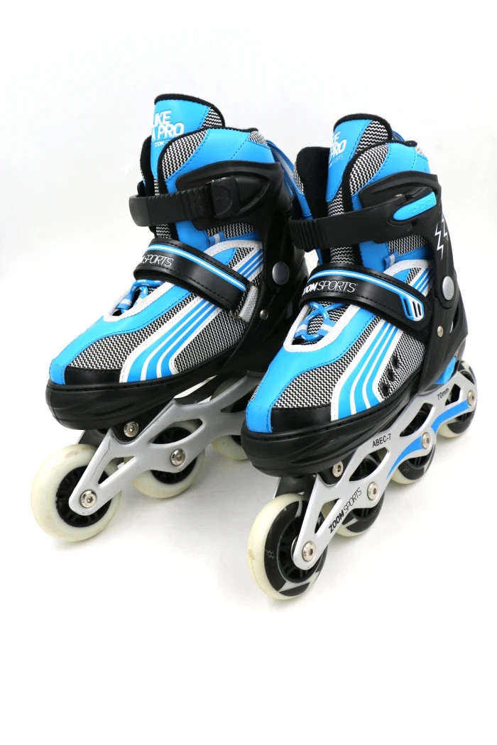 Factory Supply Aluminum Chassis 4 Wheels Led Roller Skate Shoes With ...