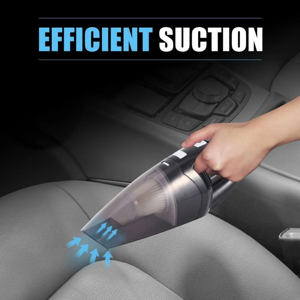 High Power 12v Portable Wet Dry Car Vaccuum Cleaner - Buy Car Vacuum 