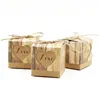 "Hearts in Love" Rustic Vintage Wedding Party Favor Gift Boxes new product(BF899)