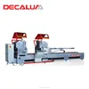 CNC Automatic Double Head Power Cutting Saw Machine Cutting Aluminum Frame And PVC Machine