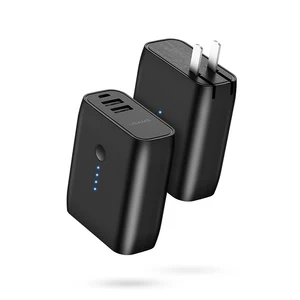 USAMS PB3 5000mAh 2 1 Mobile Phone Wall Charger & Power Bank