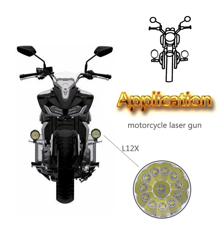 Led Laser Gun For Motorcycle High Power Nornal Light Motorcycle Headlights Buy Motorcycle