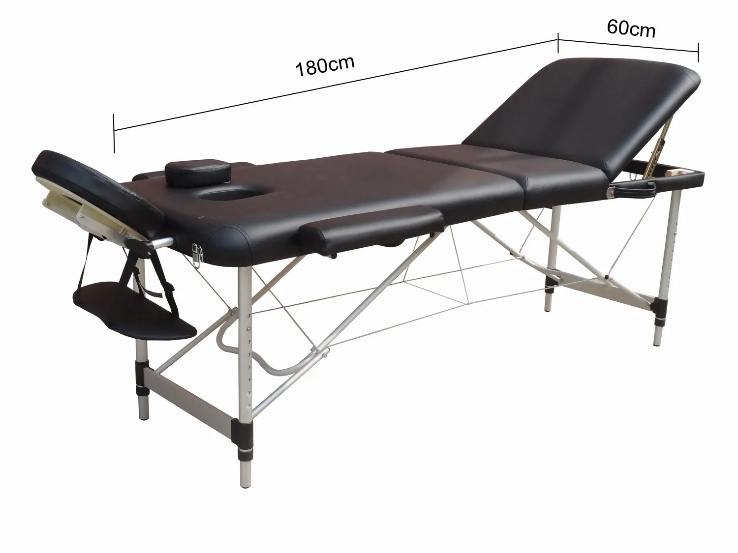 3 Section Facial Spa Tattoo Bed Portable Massage Table Buy Aluminium