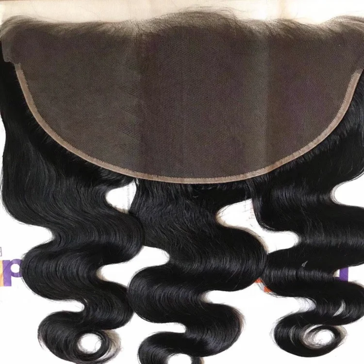 

Virgin hair brazilian hair preplucked lace frontal closure,ear to ear closure human hair, Brown;and accept customer color chart