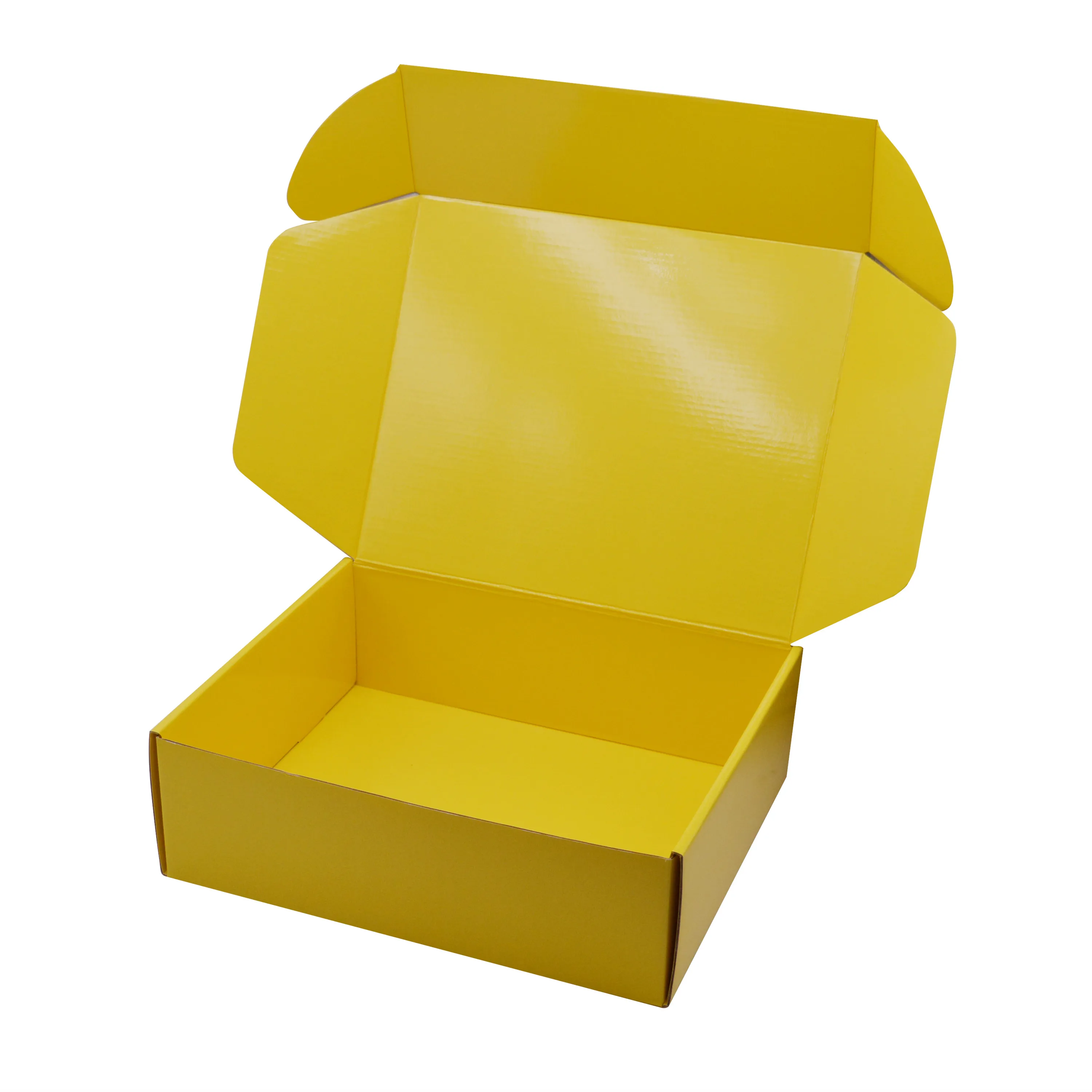 2019 定制瓦楞纸板包装层压运输箱子假发香水糖果衣服礼品盒印有标志