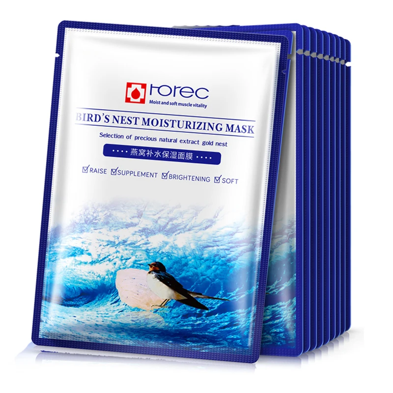 

Rorec Brand Quality Deep hydrating Bird's nest face Mask ,China Supplier OEM facial mask