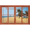 Residential slim aluminium parallel sliding doors grid aluminum glass grill sliding door for living room