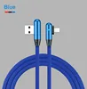 Hot Selling smart lamp Double Side 90 Degree Micro Right Angle USB Charging Cable For Smart Phone