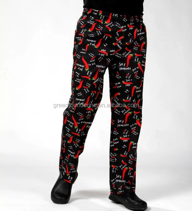 Durable Cotton Chef Pants Baggy Pants Worker Uniforms Supply Buy Pepper Chef Pants,Baggy Pants