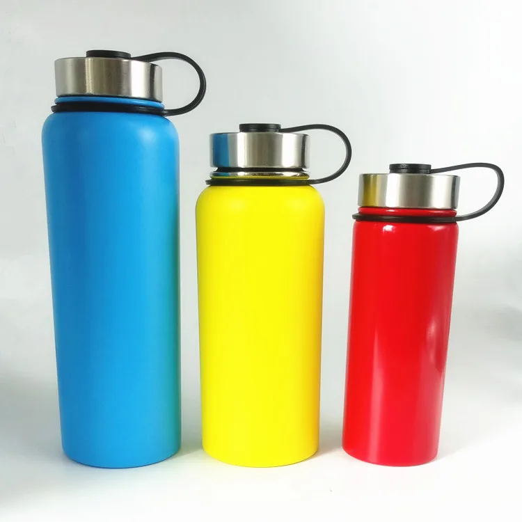 Download Wide Mouth Color Paper Wrap Stainless Steel Sports Water Bottle Thermos Mug - Buy Color Paper ...