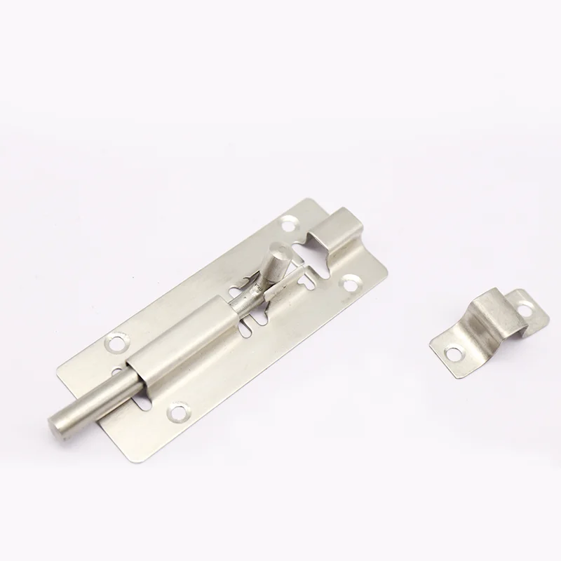 Stainless Steel Security Spring Tower Bolt Lock Sliding Drop Latch